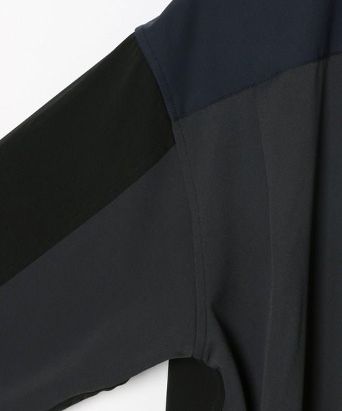 GLOBAL WORK（グローバルワーク）の「ジョーゼット切り替えシャツ/142590（シャツ/ブラウス・メンズ・ライトベージュ/ブラック・X-LARGE/LARGE/MEDIUM/SMALL）」の13枚目の写真