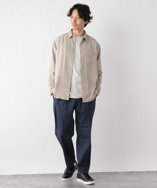 セール】ジョーゼット切り替えシャツ/142590（シャツ/ブラウス