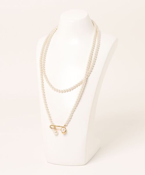 ADER(アデル)の「VAGUE pearl multi-usage necklace(ネックレス・レディース・ゴールド・フリー)」の11枚目の写真