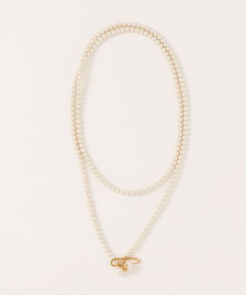 ADER(アデル)の「VAGUE pearl multi-usage necklace(ネックレス・レディース・ゴールド・フリー)」の12枚目の写真