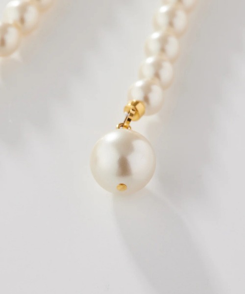 ADER(アデル)の「VAGUE pearl multi-usage necklace(ネックレス・レディース・ゴールド・フリー)」の4枚目の写真