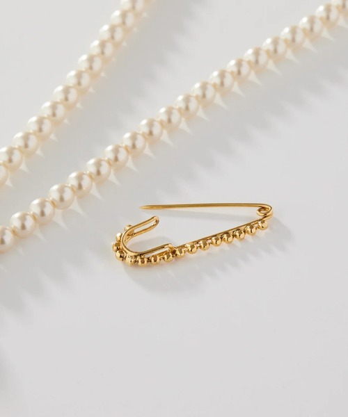ADER(アデル)の「VAGUE pearl multi-usage necklace(ネックレス・レディース・ゴールド・フリー)」の6枚目の写真