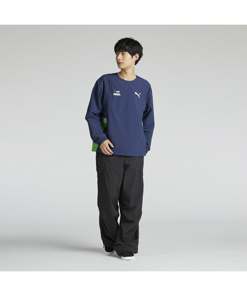 【セール】PUMA プーマ メンズ スケートボード PUMAS ウーブン シャツ（スウェット）｜PUMA（プーマ）