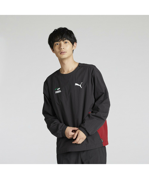 【セール】PUMA プーマ メンズ スケートボード PUMAS ウーブン シャツ（スウェット）｜PUMA（プーマ）