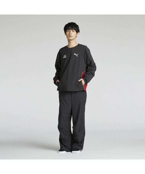 【セール】PUMA プーマ メンズ スケートボード PUMAS ウーブン シャツ（スウェット）｜PUMA（プーマ）