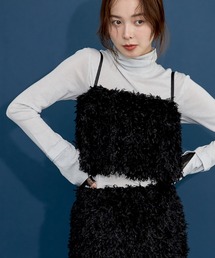 Stylevoice for xxx（スタイルヴォイスフォー）の「ジャガードフレアキャミ（キャミソール）」