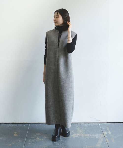 Noble（ノーブル）の「《追加》スポンジボンディングワンピース