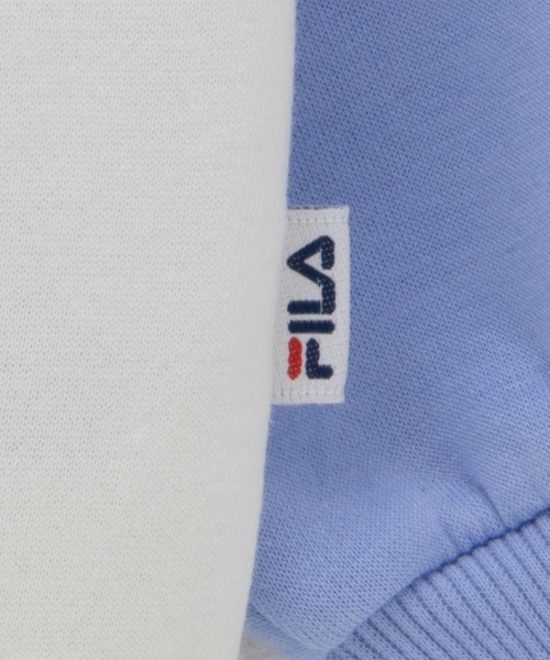 FILA(フィラ)の「【 ガールズ 】FILA ラグラン配色チュニック トレーナー(スウェット・キッズ・ブラック/サックスブルー・120/130/140/150/160)」の17枚目の写真