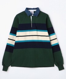 限定展開 BARBARIAN/バーバリアン HW Rugby Collar / ヘビーウェイト ラグビーカラー シャツ