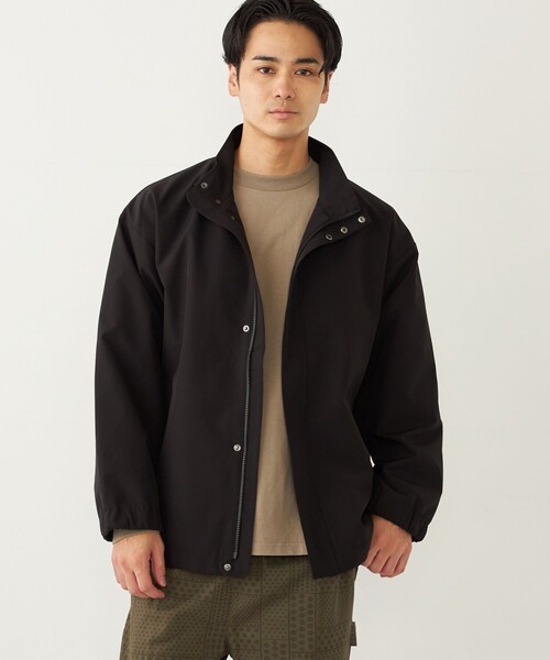 【セール】SHIPS Colors:〈洗濯機可能〉スタンドカラー ブルゾン（ブルゾン）｜SHIPS Colors（シップス カラーズ）