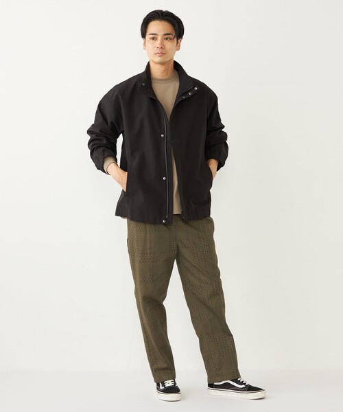 タグ付き未使用♪シップスゆったりウォータープルーフ加工ジップアップブルゾン♪ Java ブルゾン アウター 「JaVa ジャバコラボ」大人 スポーティーの 新