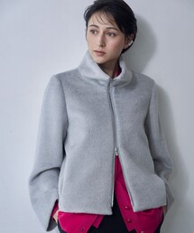 ANAYI | アルパカシャギースタンドコート(その他アウター)