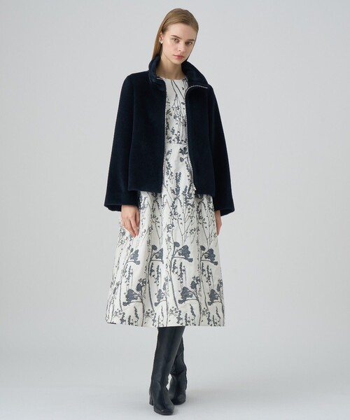 セール】アルパカシャギースタンドコート（その他アウター）｜ANAYI