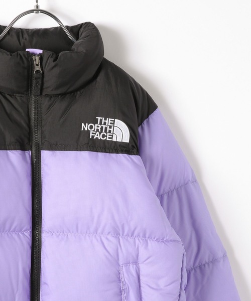 THE NORTH FACE(ザノースフェイス)の「【THE NORTH FACE(ザ・ノース・フェイス)】ヌプシジャケット(KIDS)(ブルゾン・キッズ・ブラック/パープル・110cm/150cm/120cm/130cm/140cm)」の5枚目の写真