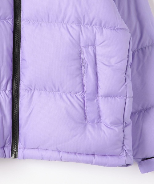 THE NORTH FACE(ザノースフェイス)の「【THE NORTH FACE(ザ・ノース・フェイス)】ヌプシジャケット(KIDS)(ブルゾン・キッズ・ブラック/パープル・110cm/150cm/120cm/130cm/140cm)」の7枚目の写真