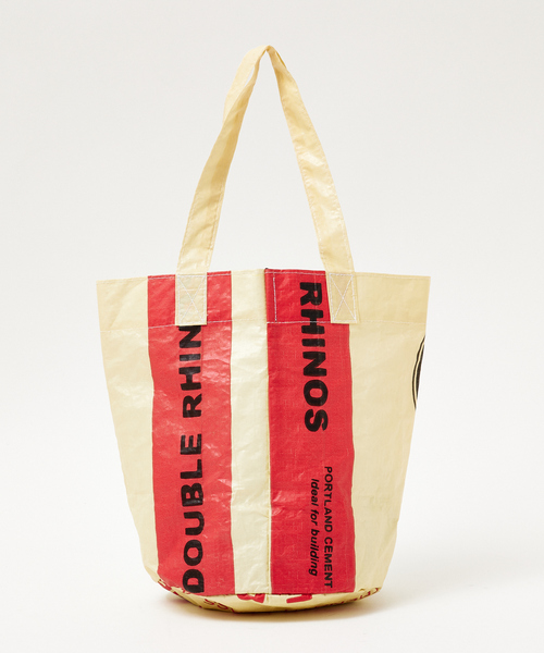 ABAHOUSE（アバハウス）の「【THAILAND MADE／タイランド メイド】ROUND BAG/ラウンドミニバックセメント バッグ（エコバッグ/サブバッグ・メンズ・その他4/その他7/その他6/その他8/その他2/その他3/その他5/その他1・フリー）」の19枚目の写真