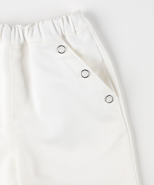 COMME CA ISM(コムサイズム)の「マリンテイスト ワイドパンツ(その他パンツ・キッズ・オフホワイト・110cm/120cm/130cm)」の7枚目の写真