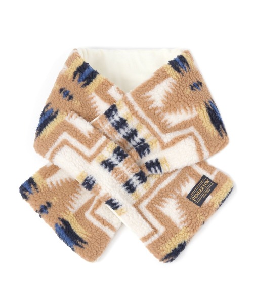 PENDLETON（ペンドルトン）の「【PENDLETON(ペンドルトン)】BOA MUFFLER（WOMEN)（ストール/ショール・レディース・オフホワイト/ブラック・FREE）」の3枚目の写真