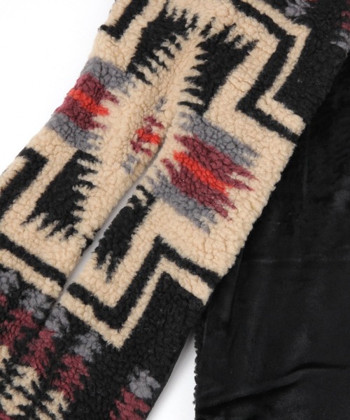 PENDLETON（ペンドルトン）の「【PENDLETON(ペンドルトン)】BOA MUFFLER（WOMEN)（ストール/ショール・レディース・オフホワイト/ブラック・FREE）」の6枚目の写真