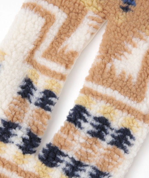 PENDLETON（ペンドルトン）の「【PENDLETON(ペンドルトン)】BOA MUFFLER（WOMEN)（ストール/ショール・レディース・オフホワイト/ブラック・FREE）」の9枚目の写真