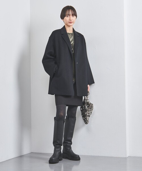 UNITED ARROWS(ユナイテッドアローズ)の「リバー テーラード ミドル UNITED ARROWS(ユナイテッドアローズ)の「リバー テーラード ミドル
