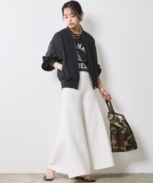 6万✨未使用級 ルネ ツイードスカート ニット モヘヤ 24年 ノワールMIX 小さいサイズ ボトルネックニット 低身長さん・小柄女性 通販