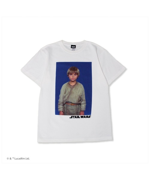 STAR WARS（スターウォーズ）の「『スター・ウォーズ/STARWARS』""Anakin Skywalker (Ani)"" T-Shirt"  半袖プリントTシャツ ビックシルエット ピグメント加工 ヴィンテージライク（Tシャツ/カットソー・メンズ・チャコール/ホワイト・MEDIUM/X-LARGE/LARGE）」の5枚目の写真