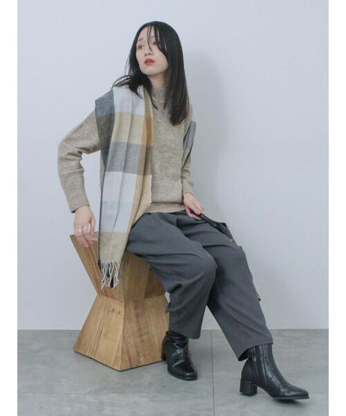 Samansa Mos2 blue（サマンサモスモスブルー）の「ヤクタッチモック