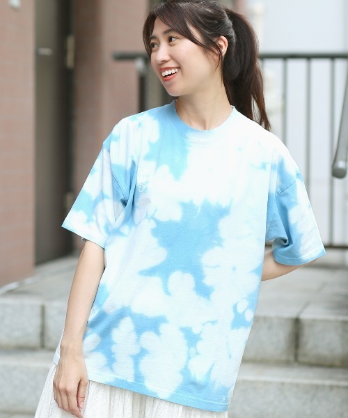 tシャツ go slow caravan 万物タイダイTシャツ「WEB限定」「ユニセックス」 レディース メンズ go slow caravan 万物タイダイTシャツ【WEB限定】【ユニセックス