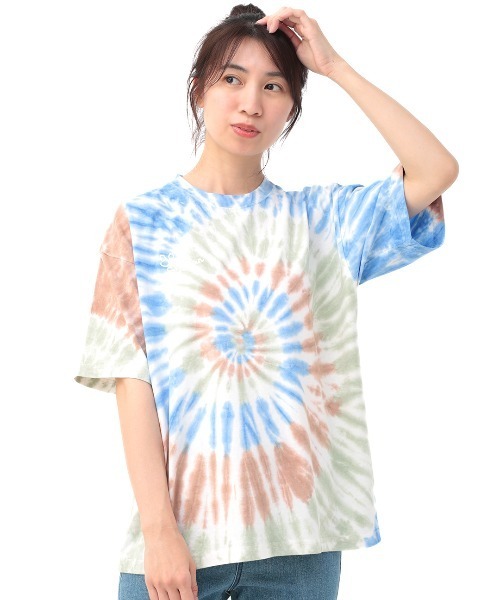 tシャツ go slow caravan 万物タイダイTシャツ「WEB限定」「ユニセックス」 レディース メンズ go slow caravan 万物タイダイTシャツ【WEB限定】【ユニセックス