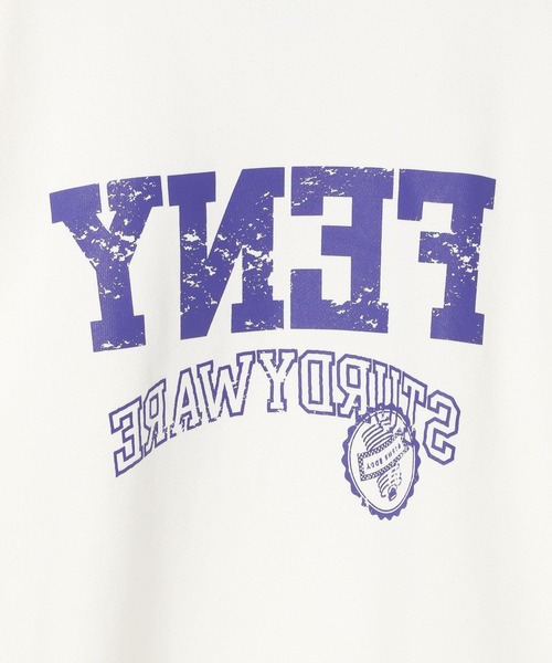 Fishs Eddy（フィッシュエディ）の「【Fishs Eddy(フィッシュエディ)】裏起毛スウェットプルオーバー【UNISEX】（スウェット・メンズ・チャコール/ライトグレー/オフホワイト・MEDIUM/LARGE）」の16枚目の写真