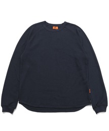 ハニカムワッフルロンT