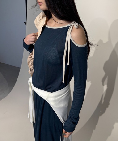 【最終値下げ】【美品】familiar テリア　ワンピース 90cm ネイビー 最終値下げ】【美品】familiar テリア ワンピース 90cm ネイビー