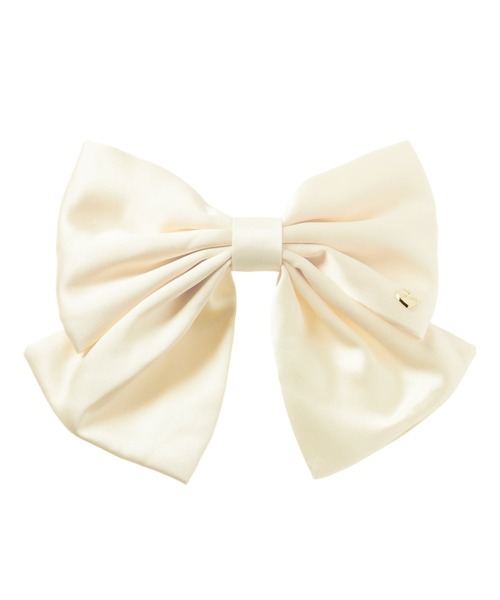 INGNI(イング)の「サテンリボンバレッタ(その他ヘアアクセサリー・レディース・アイボリー/ピンク/ブラック/グレー系その他・ONE SIZE)」の5枚目の写真