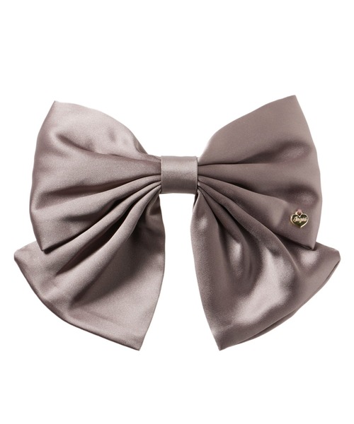 INGNI(イング)の「サテンリボンバレッタ(その他ヘアアクセサリー・レディース・アイボリー/ピンク/ブラック/グレー系その他・ONE SIZE)」の10枚目の写真