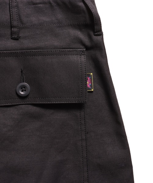 パンツ CALEE BACK SATIN MILYTARY PANTS Military Back-satin Pants – TRICO FIELD