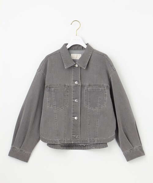 セール】【洗える】ストレッチライトデニム ジャケット（デニム