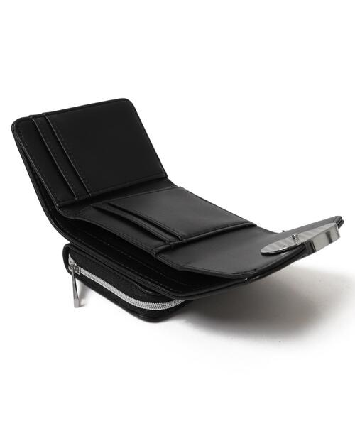 WEGO（ウィゴー）の「WEGO/ニュアンスパーツフラップウォレット（財布・レディース・オフホワイト/シルバー/ブラック・FREE）」の19枚目の写真