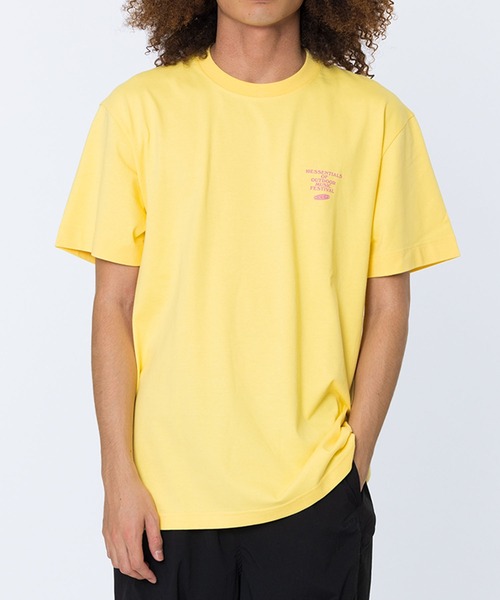 KEEN(キーン)の「OC/RP 10 ESSENTIALS TEE / オーシーアールピー テンエッセンシャルズ ティー / Tシャツ 半袖(Tシャツ/カットソー・レディース・イエロー・XL/S/L/M)」の1枚目の写真