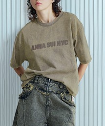 ANNA SUI NYC | ダブルジェルプリントブリーチTシャツ(Tシャツ/カットソー)