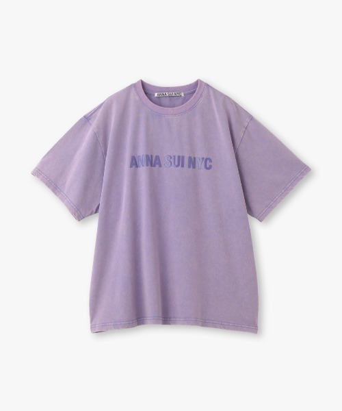 ANNA SUI NYC(アナ スイ エヌ ワイ シー)の「ダブルジェルプリントブリーチTシャツ(Tシャツ/カットソー・レディース・パープル/ブラック・FREE)」の20枚目の写真