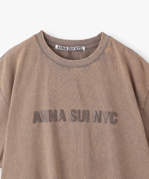 ANNA SUI NYC(アナ スイ エヌ ワイ シー)の「ダブルジェルプリントブリーチTシャツ(Tシャツ/カットソー・レディース・パープル/ブラック・FREE)」の15枚目の写真