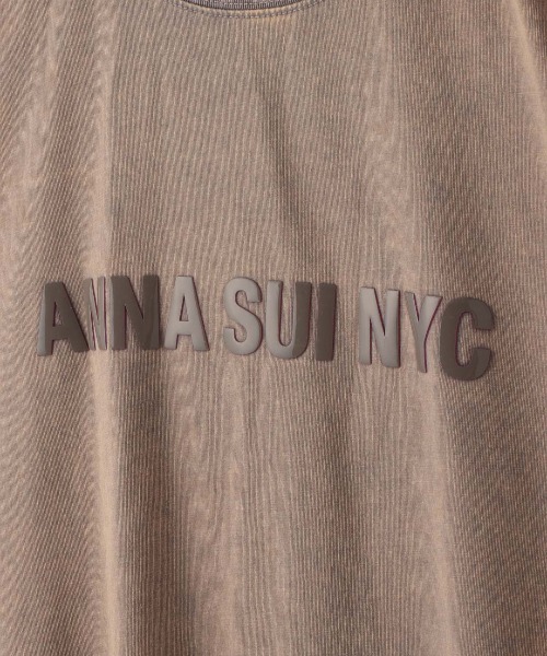 ANNA SUI NYC(アナ スイ エヌ ワイ シー)の「ダブルジェルプリントブリーチTシャツ(Tシャツ/カットソー・レディース・パープル/ブラック・FREE)」の18枚目の写真