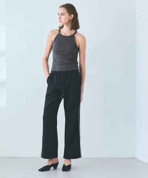 coca（coca）（コカ）の「OUT BRA  テレコリブアメスリタンクトップ（タンクトップ・レディース・ブラック/その他1/チャコール/ホワイト・S/L/M）」の11枚目の写真