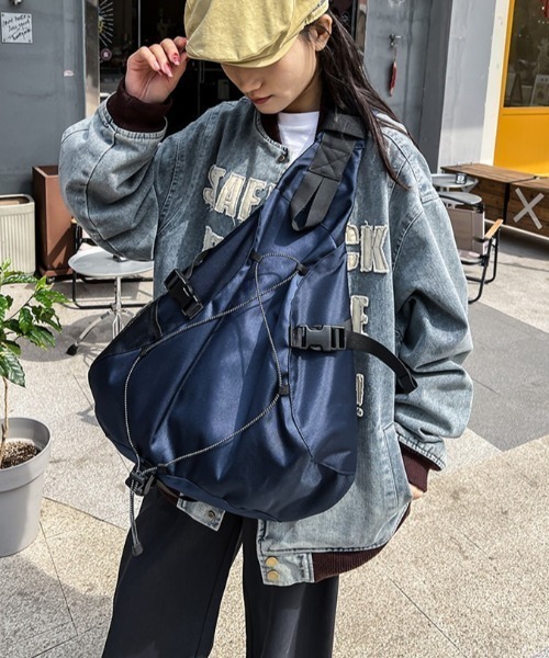 L LABEL（エルラベル）の「ワンショルダーボディバッグ（ショルダーバッグ・メンズ・ブラウン/ブラック/グレー/ネイビー・FREE）」の4枚目の写真