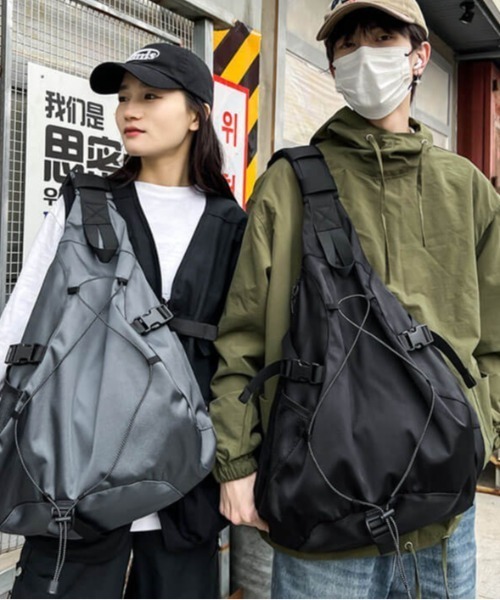 L LABEL（エルラベル）の「ワンショルダーボディバッグ（ショルダーバッグ・メンズ・ブラウン/ブラック/グレー/ネイビー・FREE）」の5枚目の写真