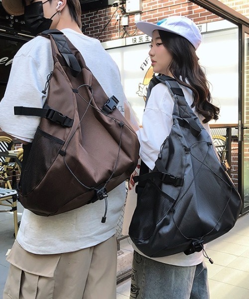 L LABEL(エルラベル)の「ワンショルダーボディバッグ(ショルダーバッグ・メンズ・ブラウン/ブラック/グレー/ネイビー・FREE)」の13枚目の写真
