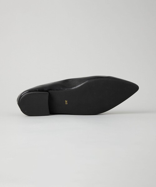 【新品未使用】model NO.00 ポインテッドフラットシューズ Aria Walker 超撥水] ポインテッドトゥ 超軽量 厚底 フラット