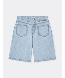 WIDE DENIM SHORTS SOFTHYPHEN ソフトハイフンジーンズ セール】BAGGY DENIM SHORTS（その他パンツ）｜SOFTHYPHEN