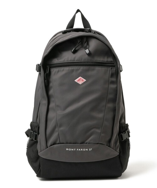 DANTON（ダントン）の「【WEB限定】DANTON / POLYESTER TWILL BACKPACK〈MONT FARON 27〉（バックパック/リュック・レディース・ブラック/ベージュ/グレー・ONE SIZE）」の2枚目の写真